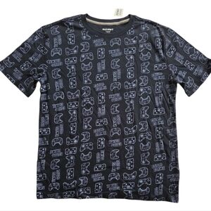 Old Navy Navy Blue Gaming Tee